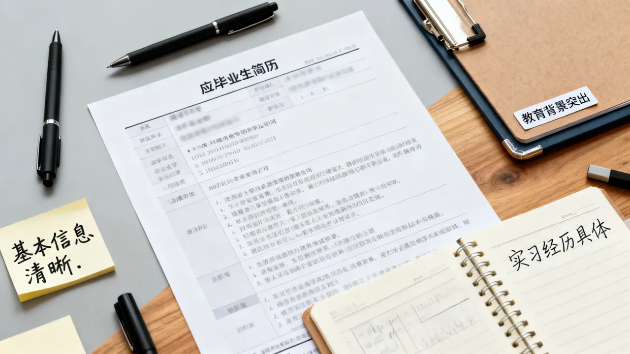 应届毕业生怎么做简历?简历制作注意事项有哪些?
