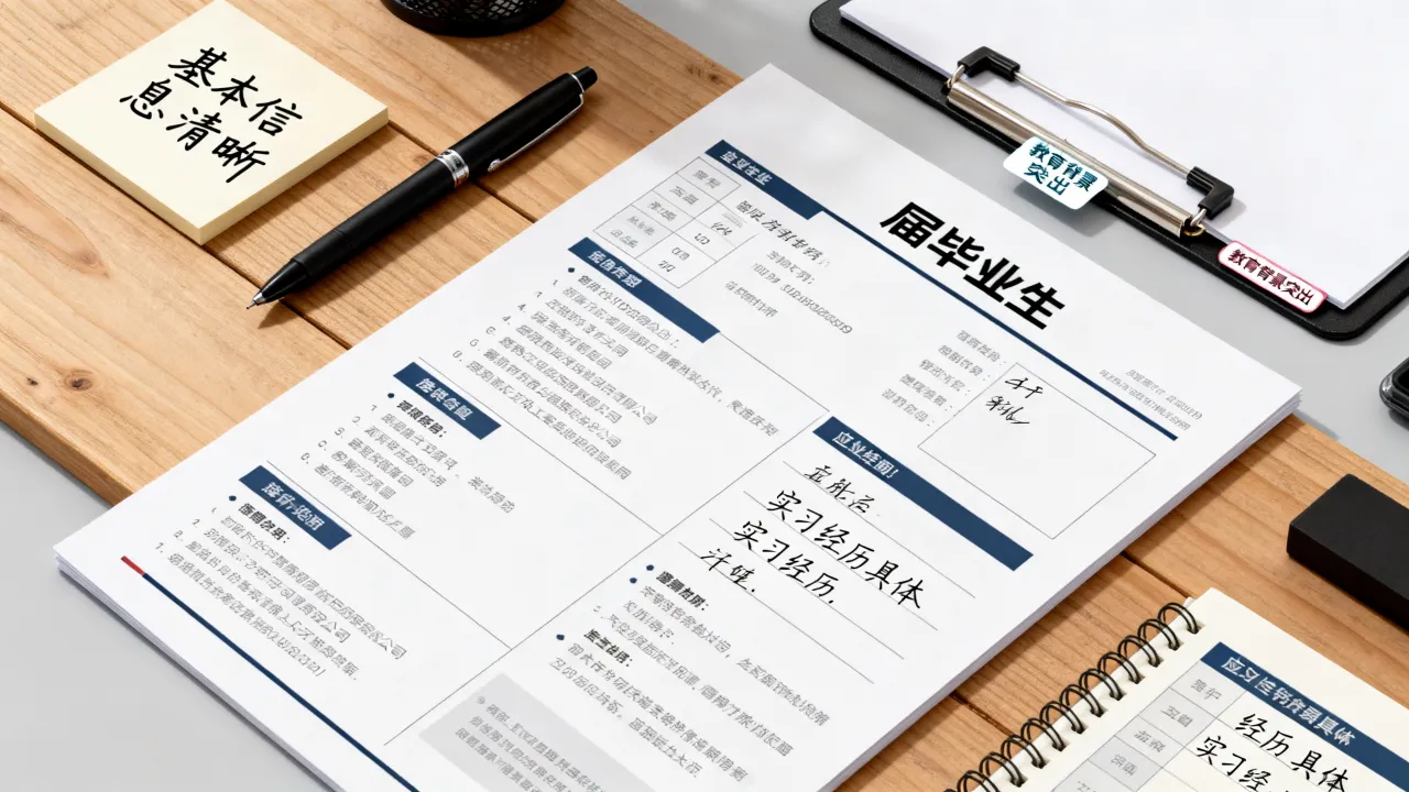 应届毕业生怎么做简历?简历制作注意事项有哪些?-图3 应届毕业生怎么做简历?简历制作注意事项有哪些?-图3