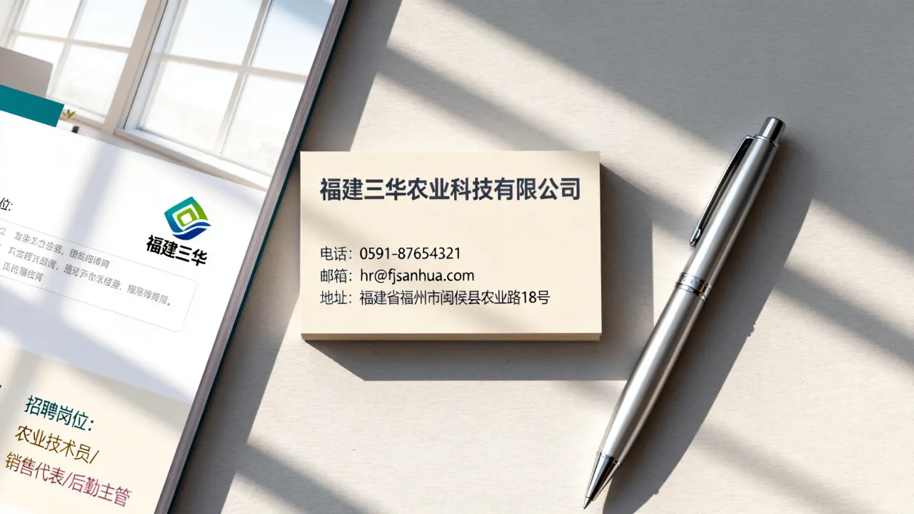 福建三华农业招聘电话是多少,有哪些具体联系方式?-图2 福建三华农业招聘电话是多少,有哪些具体联系方式?-图2