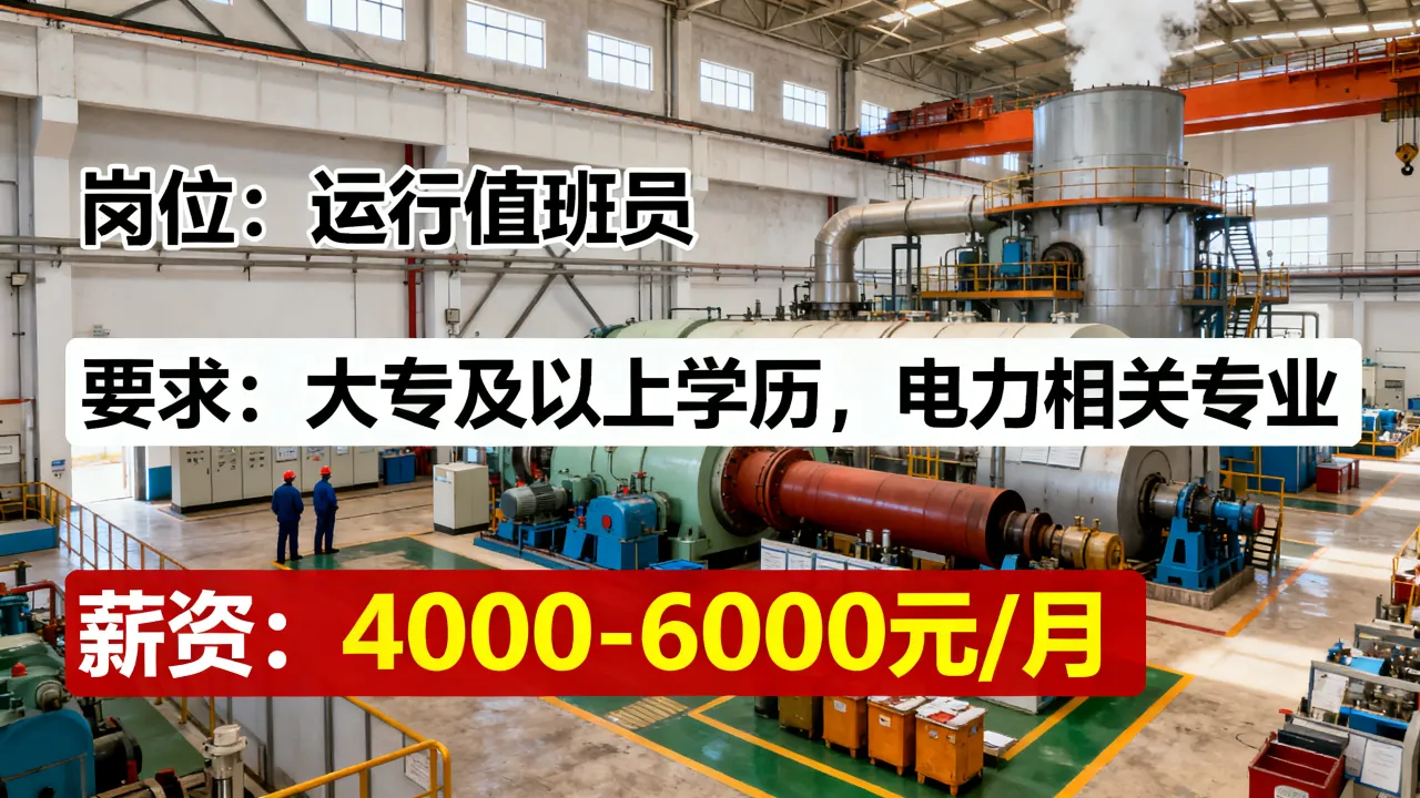桓台热电厂招聘信息最新发布,2025年桓台热电厂招工岗位有哪些?-图2 桓台热电厂招聘信息最新发布,2025年桓台热电厂招工岗位有哪些?-图2