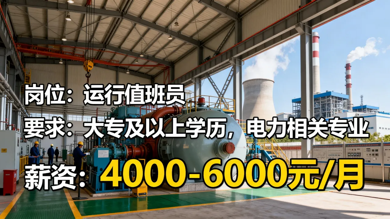 桓台热电厂招聘信息最新发布,2025年桓台热电厂招工岗位有哪些?-图3 桓台热电厂招聘信息最新发布,2025年桓台热电厂招工岗位有哪些?-图3