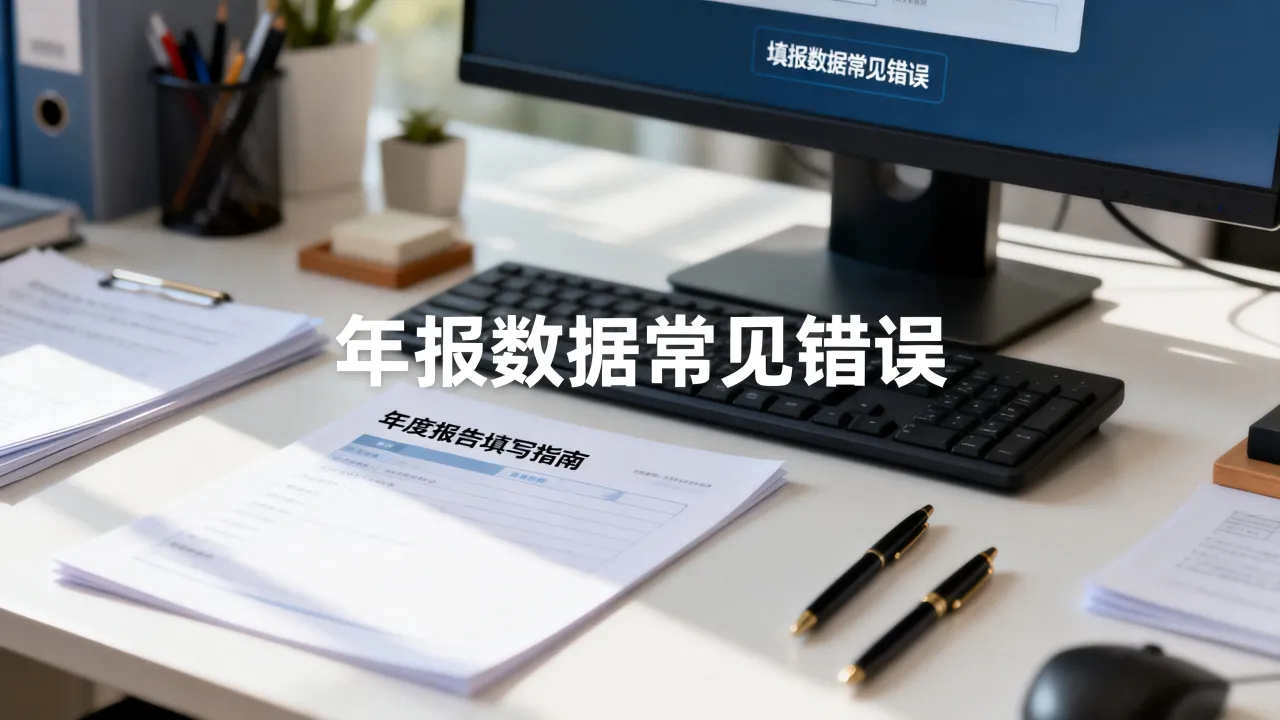 小微企业如何填写年度报告，填报数据常见错误有哪些-图2