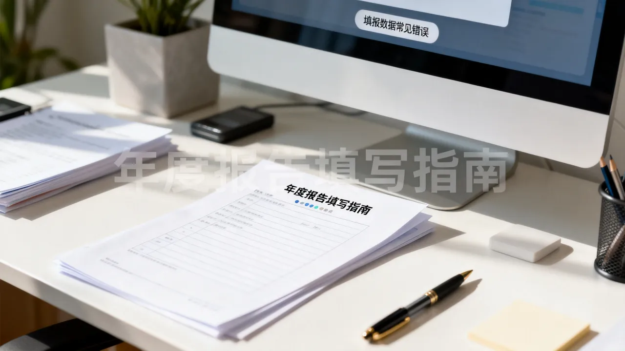 小微企业如何填写年度报告，填报数据常见错误有哪些-图3