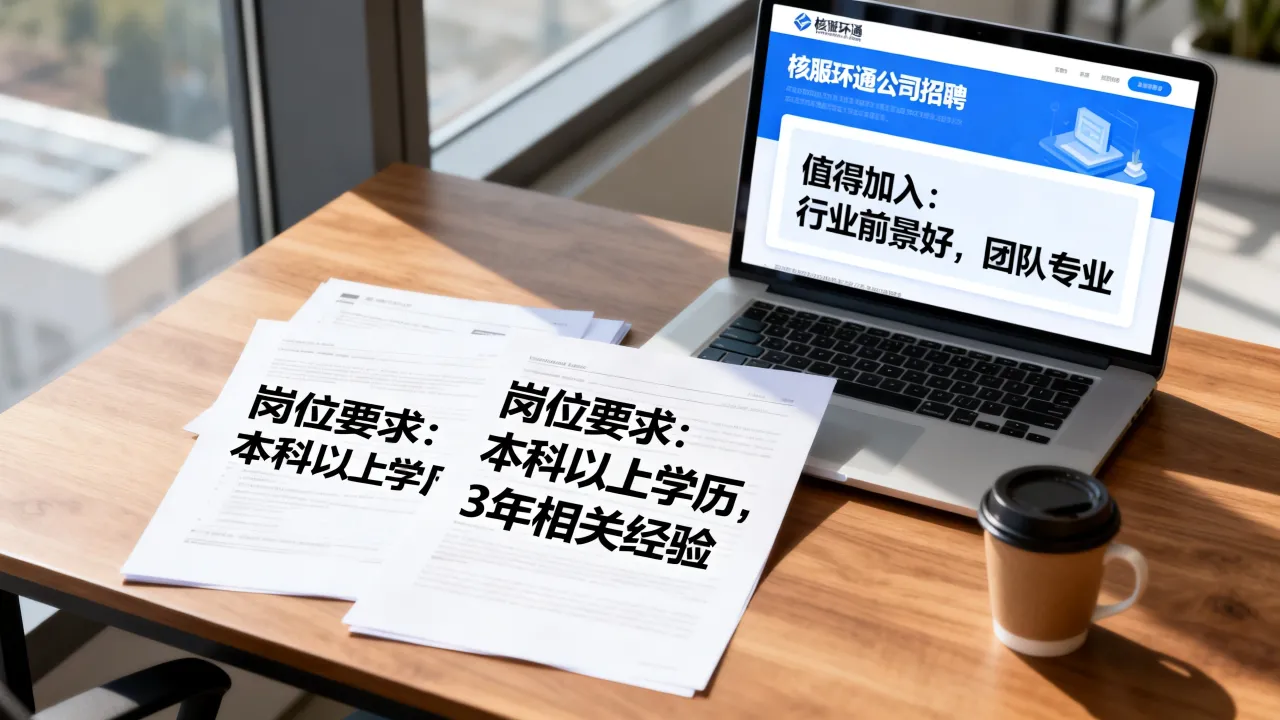 核服环通公司招聘岗位有哪些要求?核服环通公司招聘值得去吗-图2 核服环通公司招聘岗位有哪些要求?核服环通公司招聘值得去吗-图2