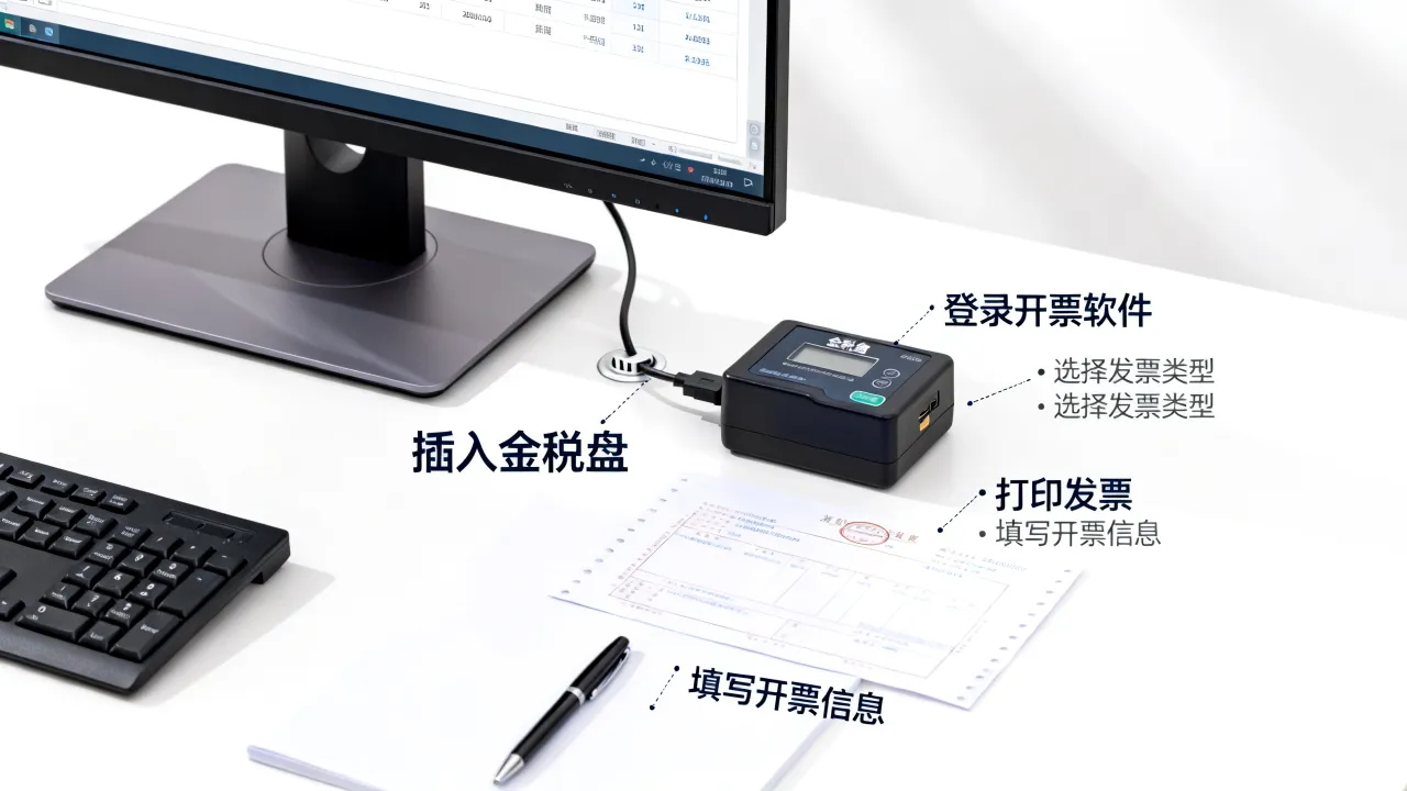 使用金税盘如何开票，金税盘开票操作步骤是什么-图2