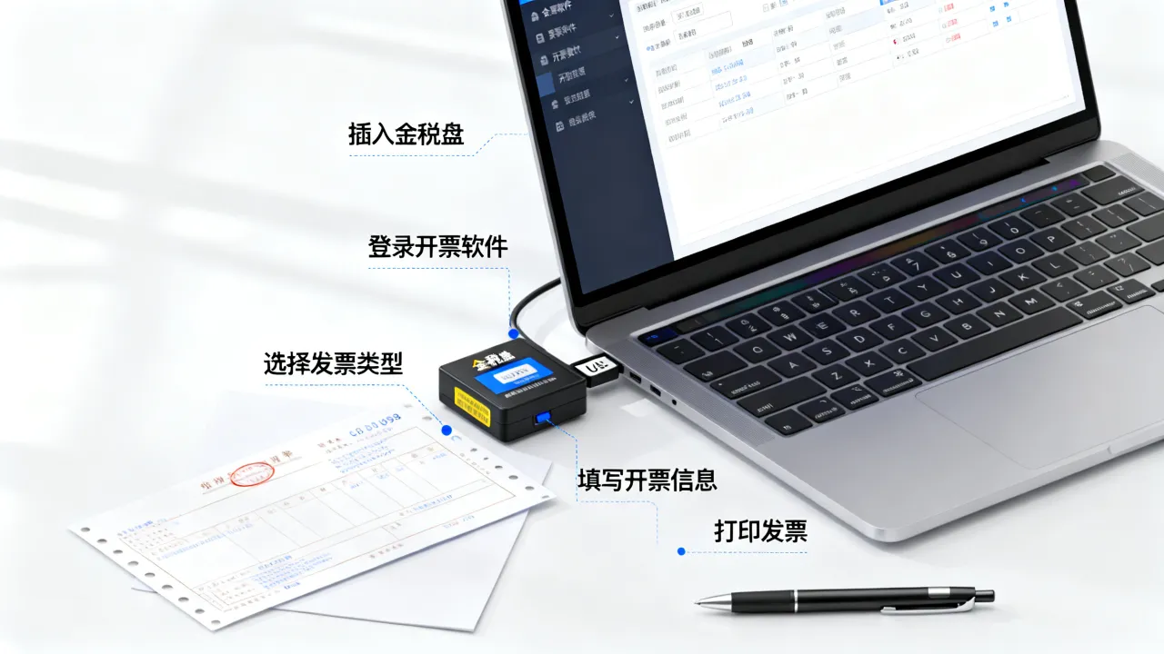 使用金税盘如何开票，金税盘开票操作步骤是什么-图3