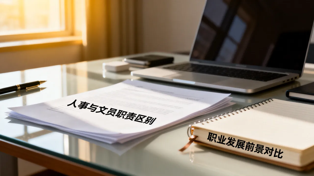 人事和文员的区别是什么?文员和人事哪个更有前途?