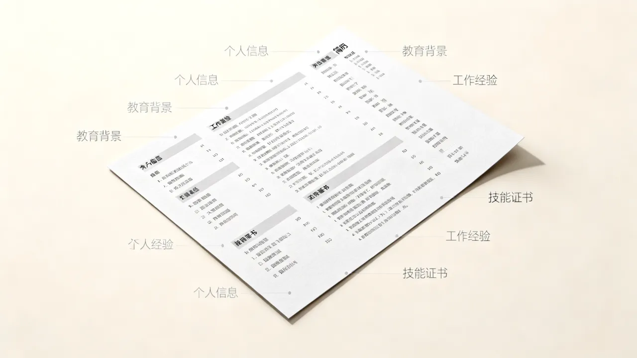 怎么应聘cv？简历里哪些关键信息最能吸引面试官注意-图2