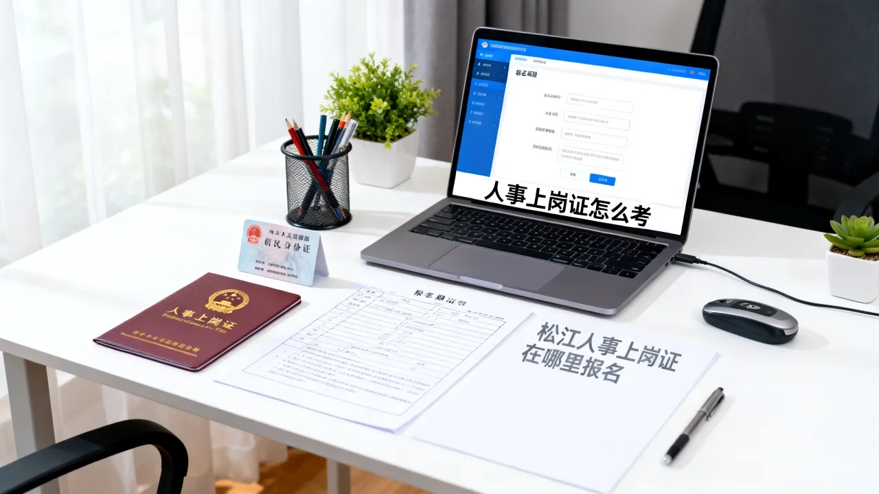 人事上岗证怎么考,松江人事上岗证在哪里报名?