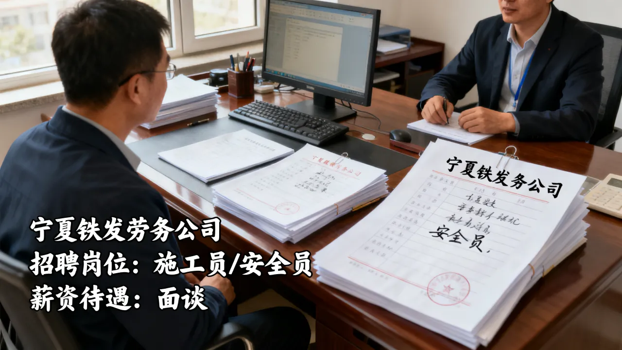 宁夏铁发劳务公司招聘靠谱吗,薪资待遇怎么样?