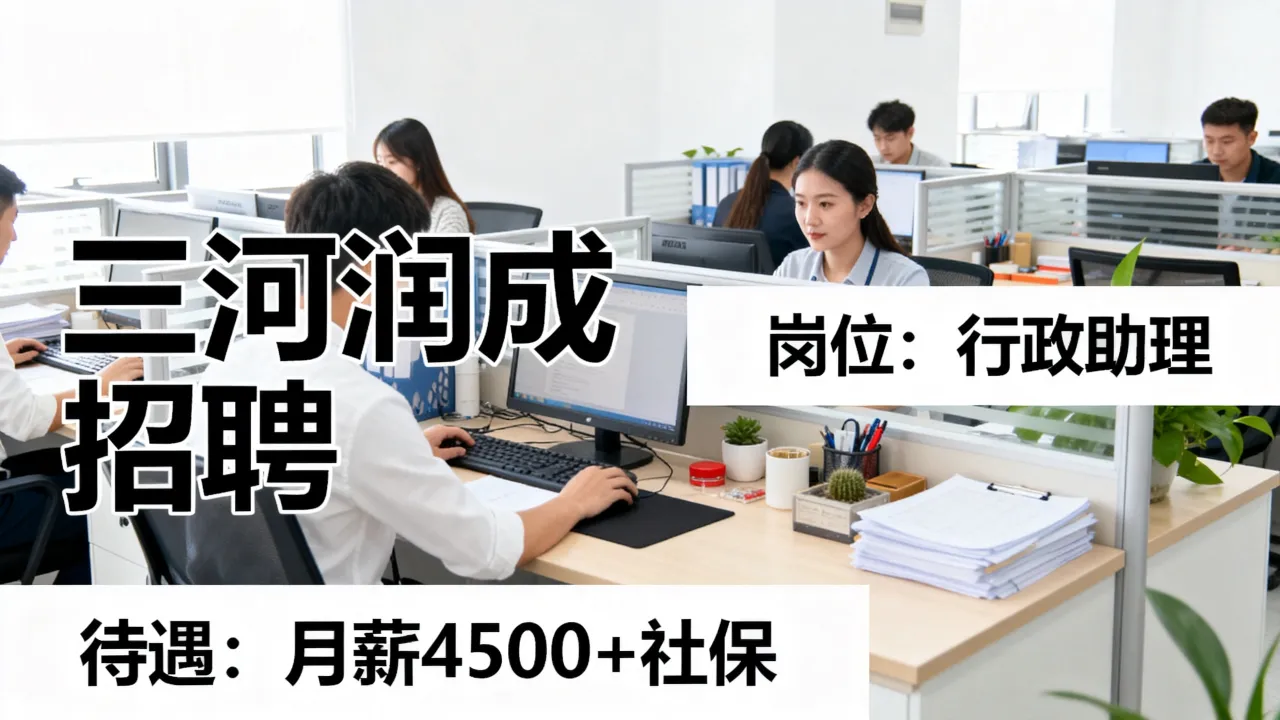 三河润成招聘信息靠谱吗，三河润成待遇怎么样