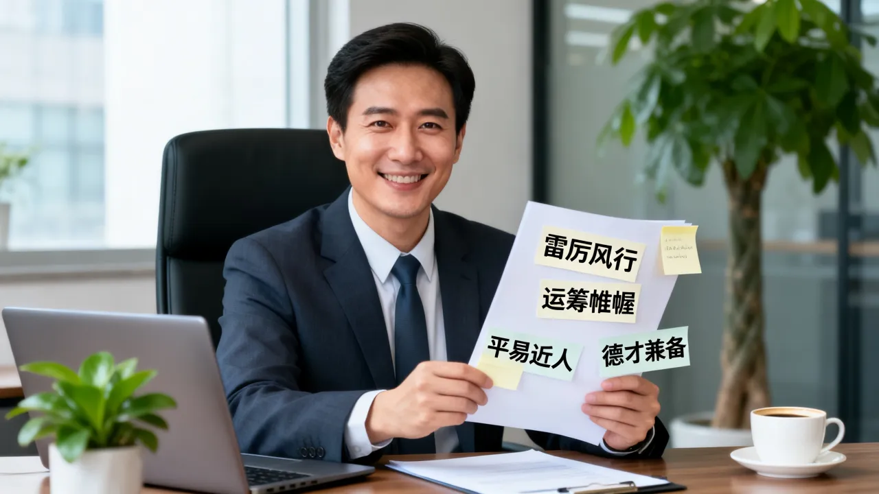 怎么描述主管,夸主管的句子和形容主管的成语有哪些?-图2 怎么描述主管,夸主管的句子和形容主管的成语有哪些?-图2