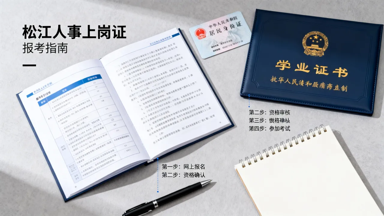 松江人事上岗证怎么考?报考条件与流程详解-图3 松江人事上岗证怎么考?报考条件与流程详解-图3