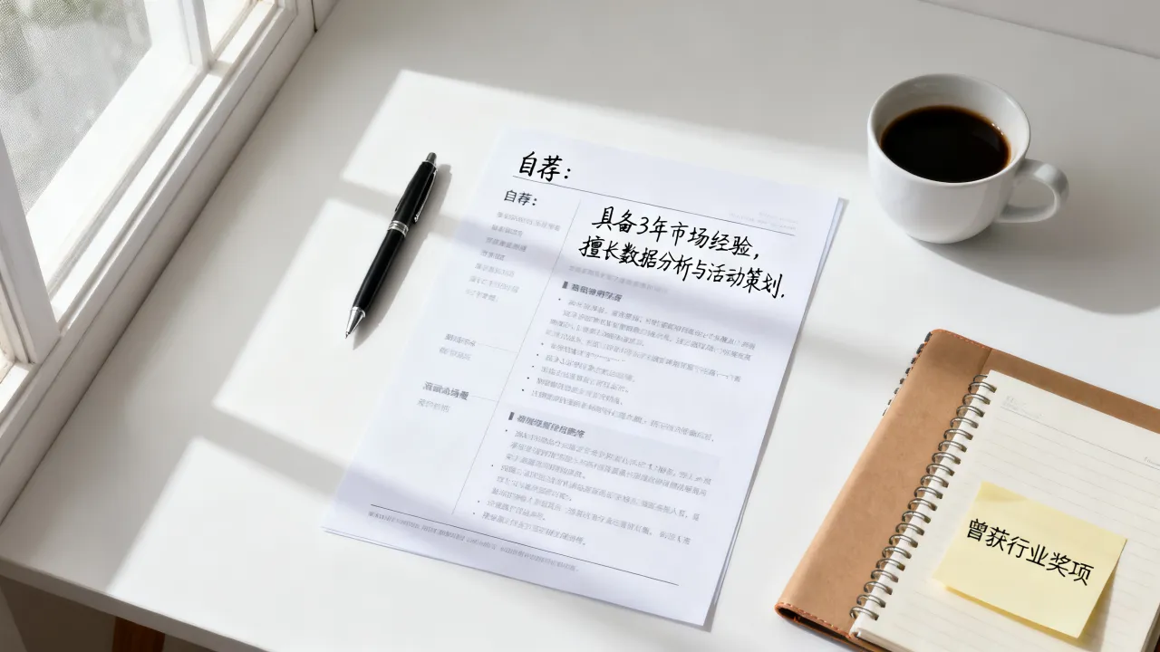 简历怎么自荐?简历自荐怎么写才能吸引HR?-图3 简历怎么自荐?简历自荐怎么写才能吸引HR?-图3