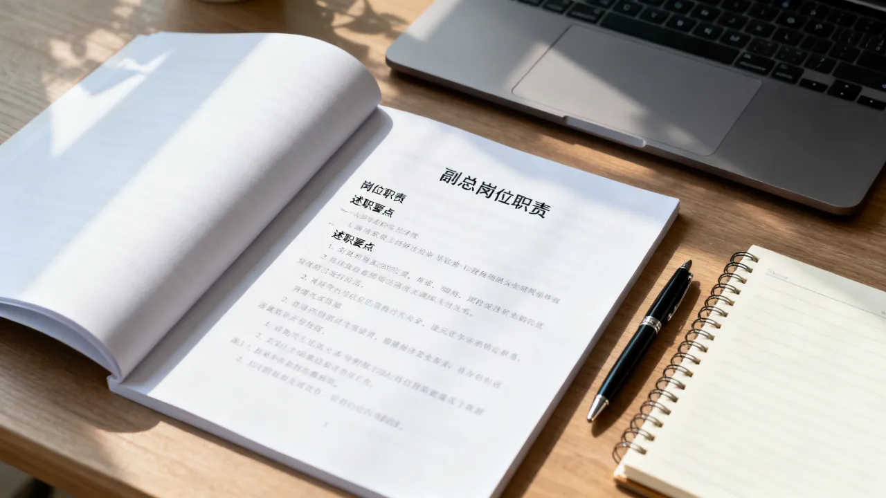 副总怎么写,副总岗位职责及述职报告怎么写?