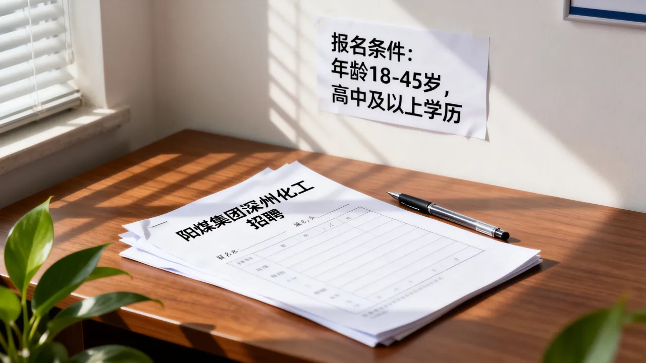 阳煤集团深州化工招聘吗?报名条件有哪些?-图2 阳煤集团深州化工招聘吗?报名条件有哪些?-图2