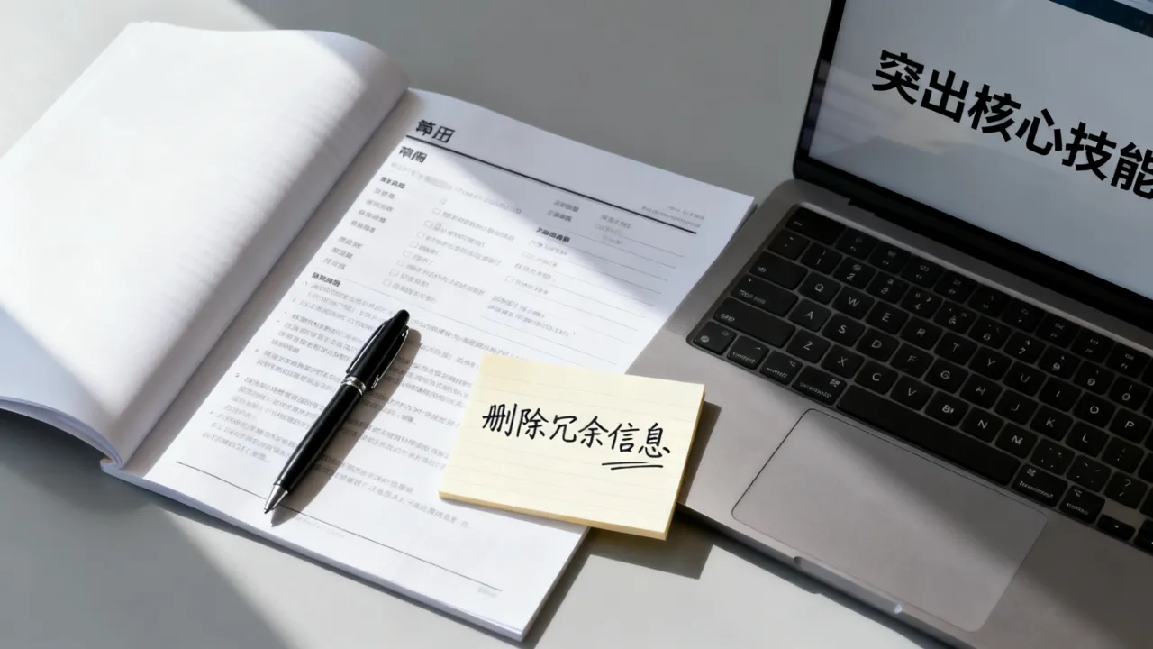 怎么精简简历?个人简历优化精简方法和技巧有哪些?