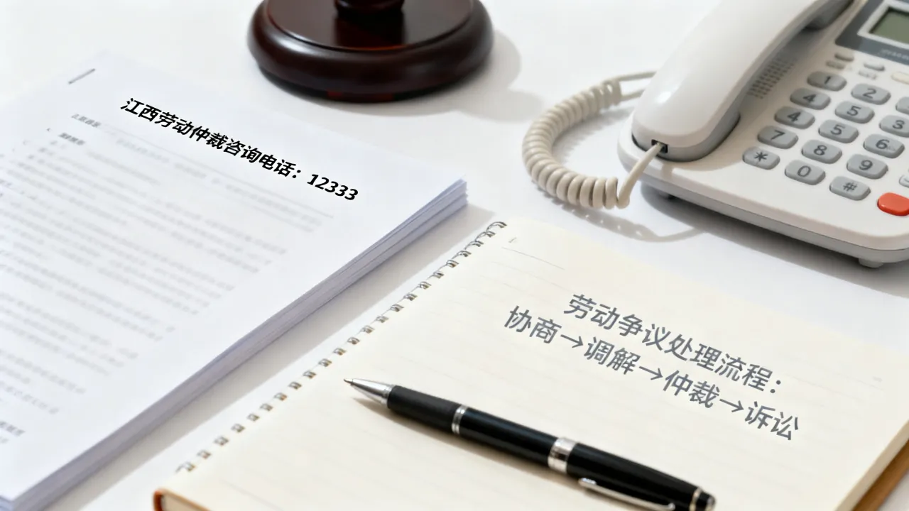 江西劳动人事争议怎么处理,江西劳动仲裁流程及咨询电话是多少?-图3 江西劳动人事争议怎么处理,江西劳动仲裁流程及咨询电话是多少?-图3