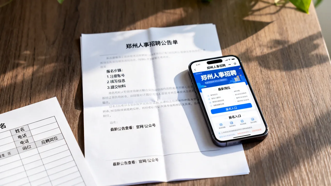 郑州市人事招聘怎么报名?郑州人事招聘最新公告在哪看?-图2 郑州市人事招聘怎么报名?郑州人事招聘最新公告在哪看?-图2