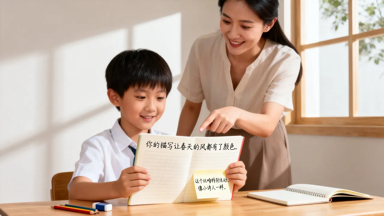 作文怎么表扬孩子才有效,夸细节不夸结果-图2 作文怎么表扬孩子才有效,夸细节不夸结果-图2