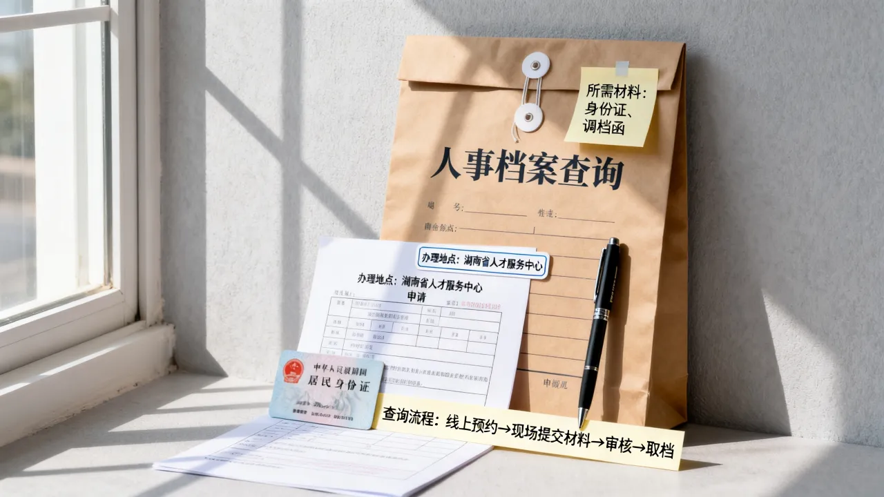 湖南省人事档案如何查询在哪里办理?具体需要哪些材料和流程?-图2 湖南省人事档案如何查询在哪里办理?具体需要哪些材料和流程?-图2