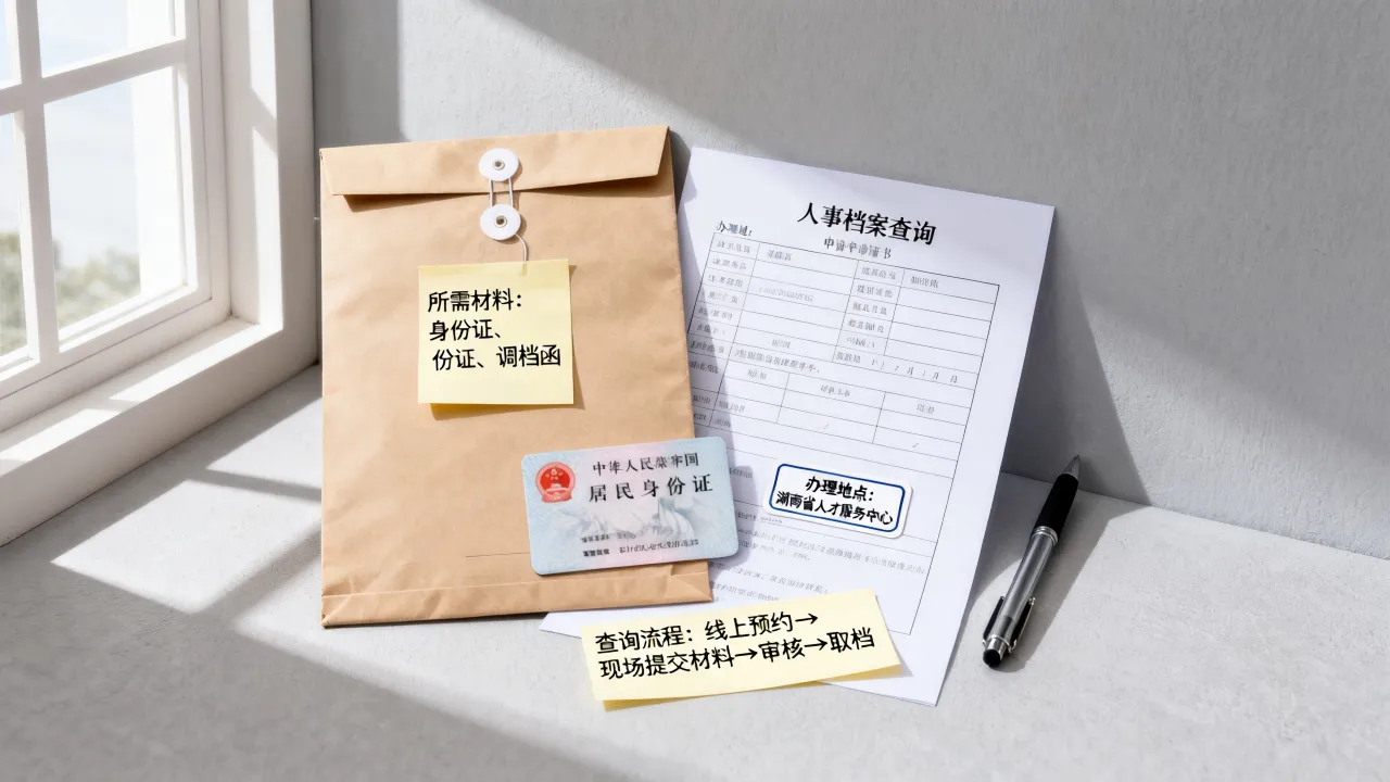 湖南省人事档案如何查询在哪里办理?具体需要哪些材料和流程?-图3 湖南省人事档案如何查询在哪里办理?具体需要哪些材料和流程?-图3