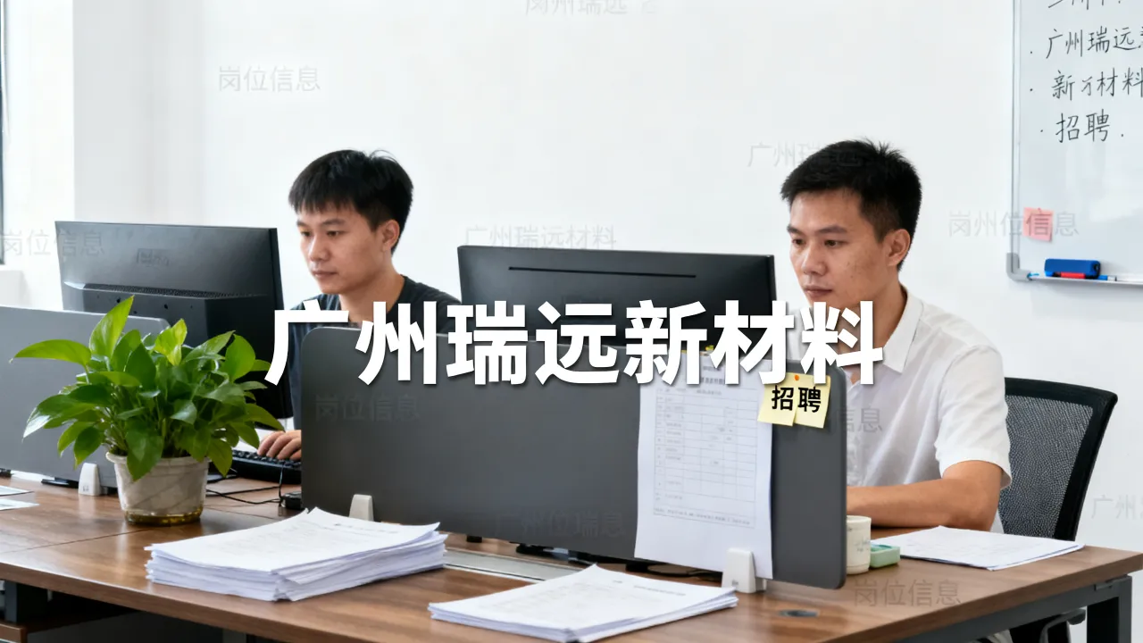 广州瑞远新材料招聘靠谱吗,工资待遇怎么样?-图1 广州瑞远新材料招聘靠谱吗,工资待遇怎么样?-图1