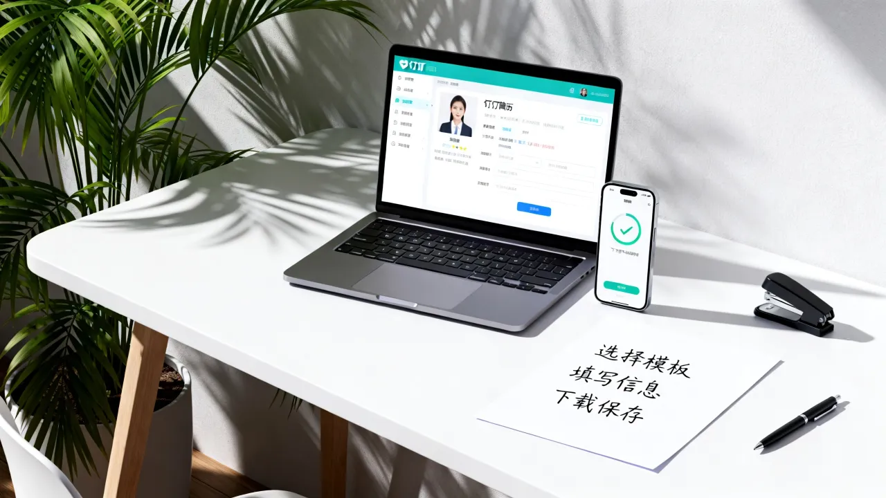 简历怎么钉?钉钉电子版简历模板制作下载教程-图3 简历怎么钉?钉钉电子版简历模板制作下载教程-图3