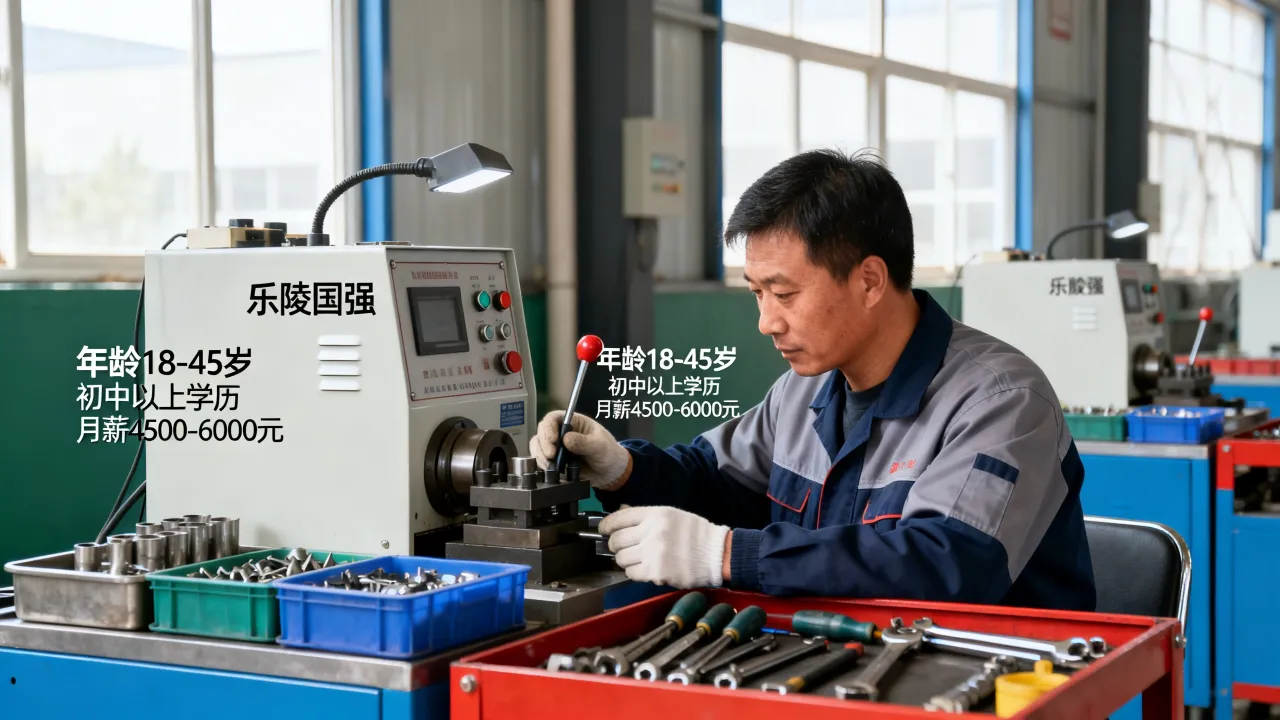 乐陵国强操作工招聘要求是什么，乐陵国强操作工招聘工资待遇如何？