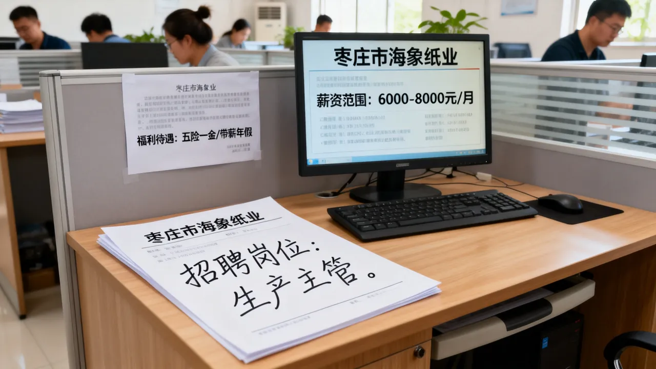 枣庄市海象纸业招聘待遇怎么样,工资多少?-图2 枣庄市海象纸业招聘待遇怎么样,工资多少?-图2