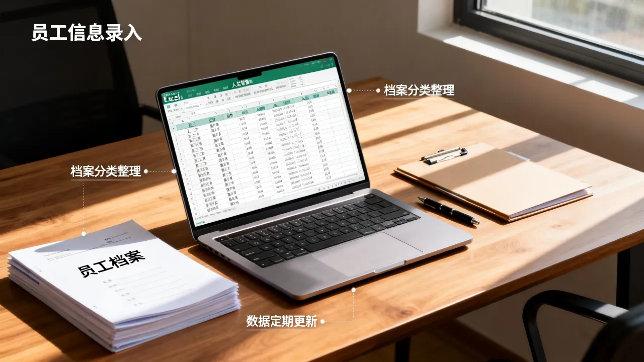 如何做好Excel人事档案管理,Excel人事档案管理系统怎么建立?