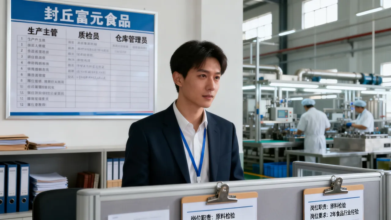封丘富元食品招聘信息有哪些,封丘富元食品最新招聘岗位是什么?-图3 封丘富元食品招聘信息有哪些,封丘富元食品最新招聘岗位是什么?-图3