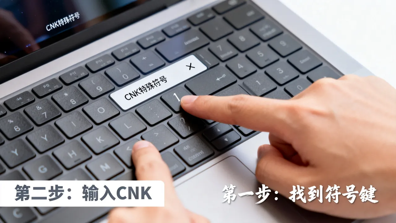 CNK怎么打?CNK特殊符号在电脑键盘上怎么打出来-图1 CNK怎么打?CNK特殊符号在电脑键盘上怎么打出来-图1