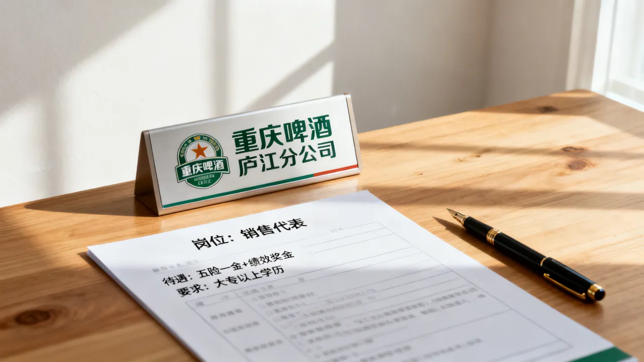重庆啤酒庐江分公司招聘靠谱吗,待遇怎么样?-图1 重庆啤酒庐江分公司招聘靠谱吗,待遇怎么样?-图1