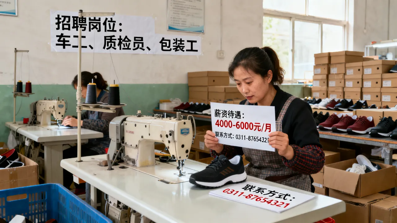 栾城鞋厂最新招聘信息有哪些？栾城鞋厂招工信息哪里看？-图1