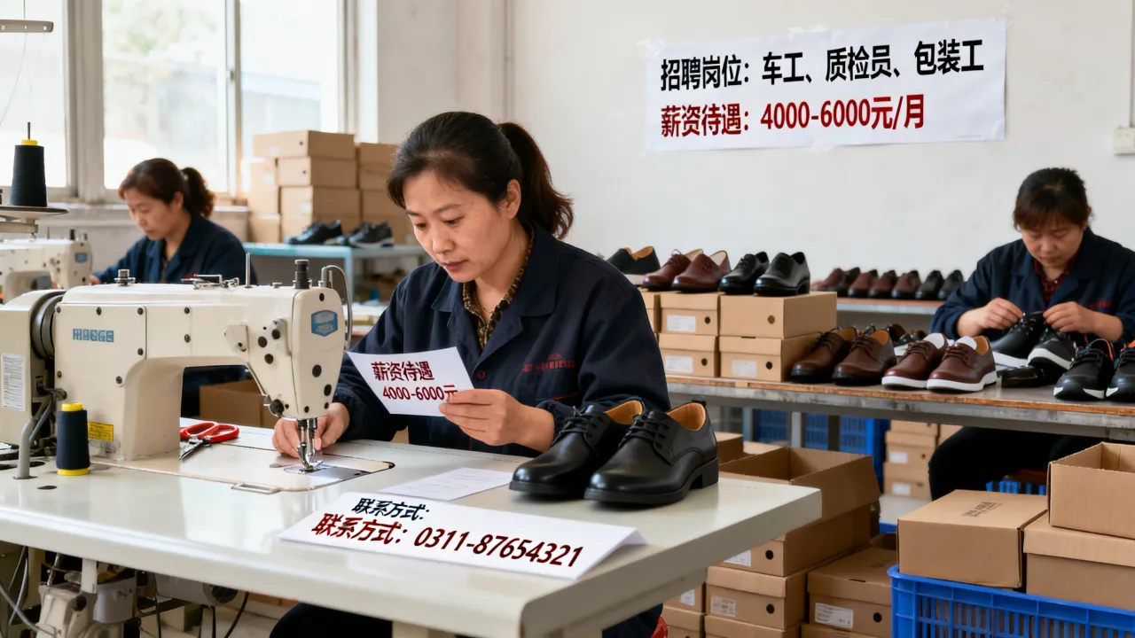 栾城鞋厂最新招聘信息有哪些？栾城鞋厂招工信息哪里看？-图2