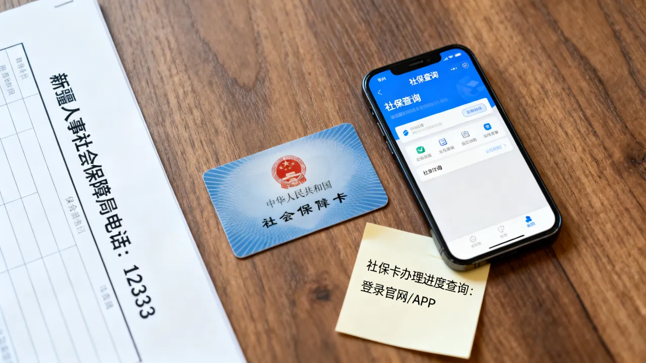 新疆人事社会保障局电话是多少？怎么查社保卡办理进度