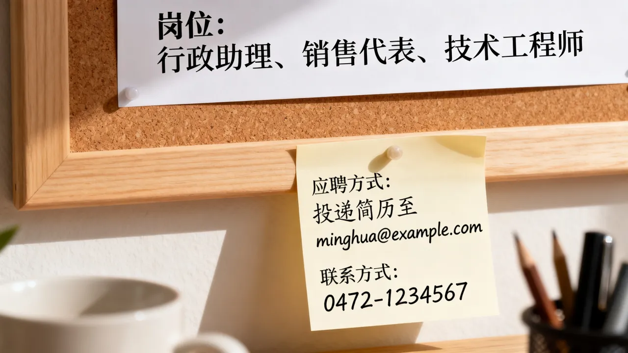 土右旗明华招聘信息有哪些岗位?怎么应聘,联系方式是什么