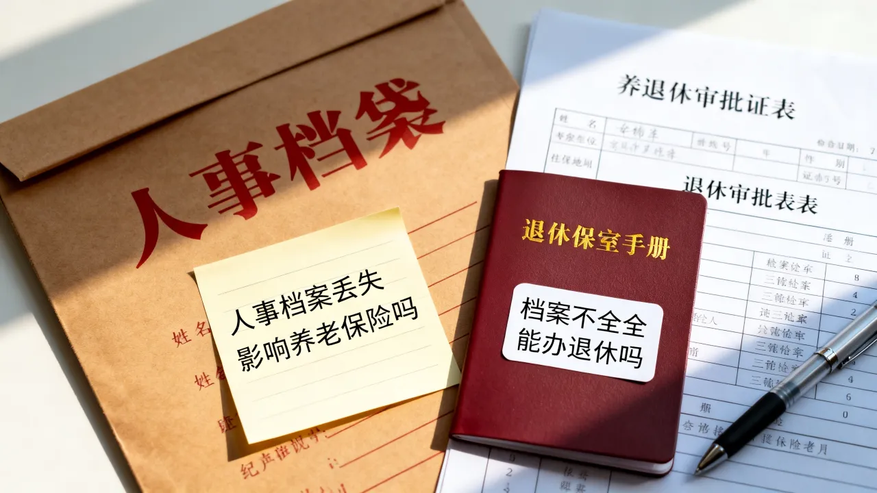 人事档案丢失影响养老保险吗,档案不全能办退休吗-图1 人事档案丢失影响养老保险吗,档案不全能办退休吗-图1