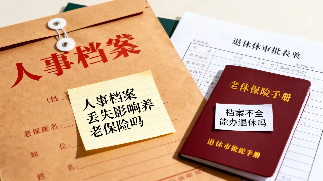 人事档案丢失影响养老保险吗,档案不全能办退休吗-图2 人事档案丢失影响养老保险吗,档案不全能办退休吗-图2