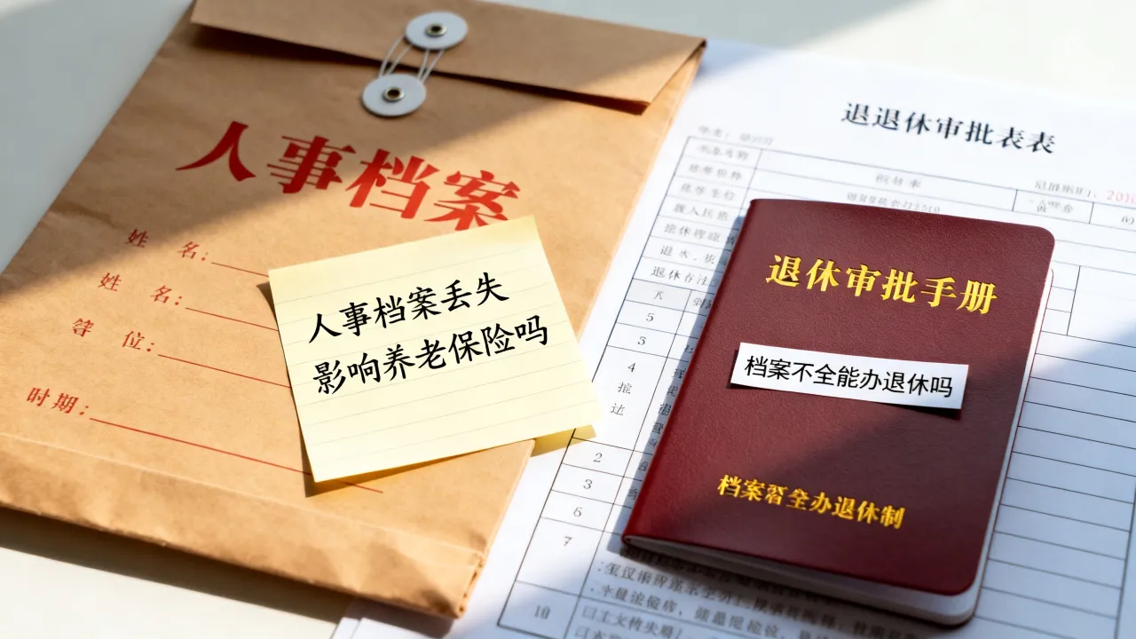 人事档案丢失影响养老保险吗,档案不全能办退休吗-图3 人事档案丢失影响养老保险吗,档案不全能办退休吗-图3