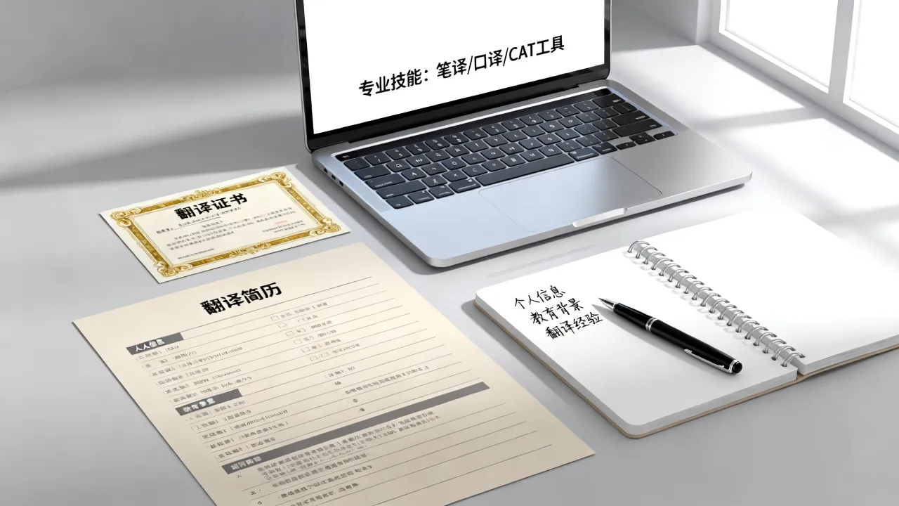 怎么写翻译简历，翻译简历需要包含哪些内容？-图2