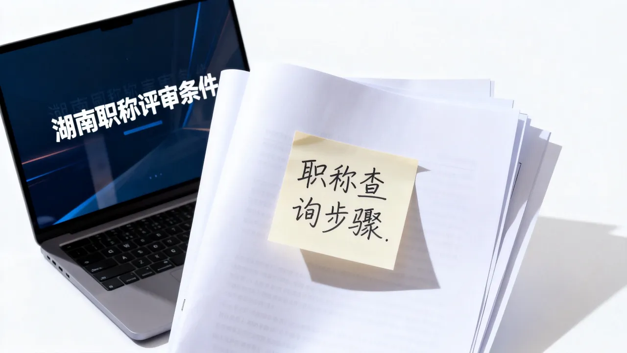 湖南省人事厅职称怎么查询，湖南职称评审条件是什么？-图2