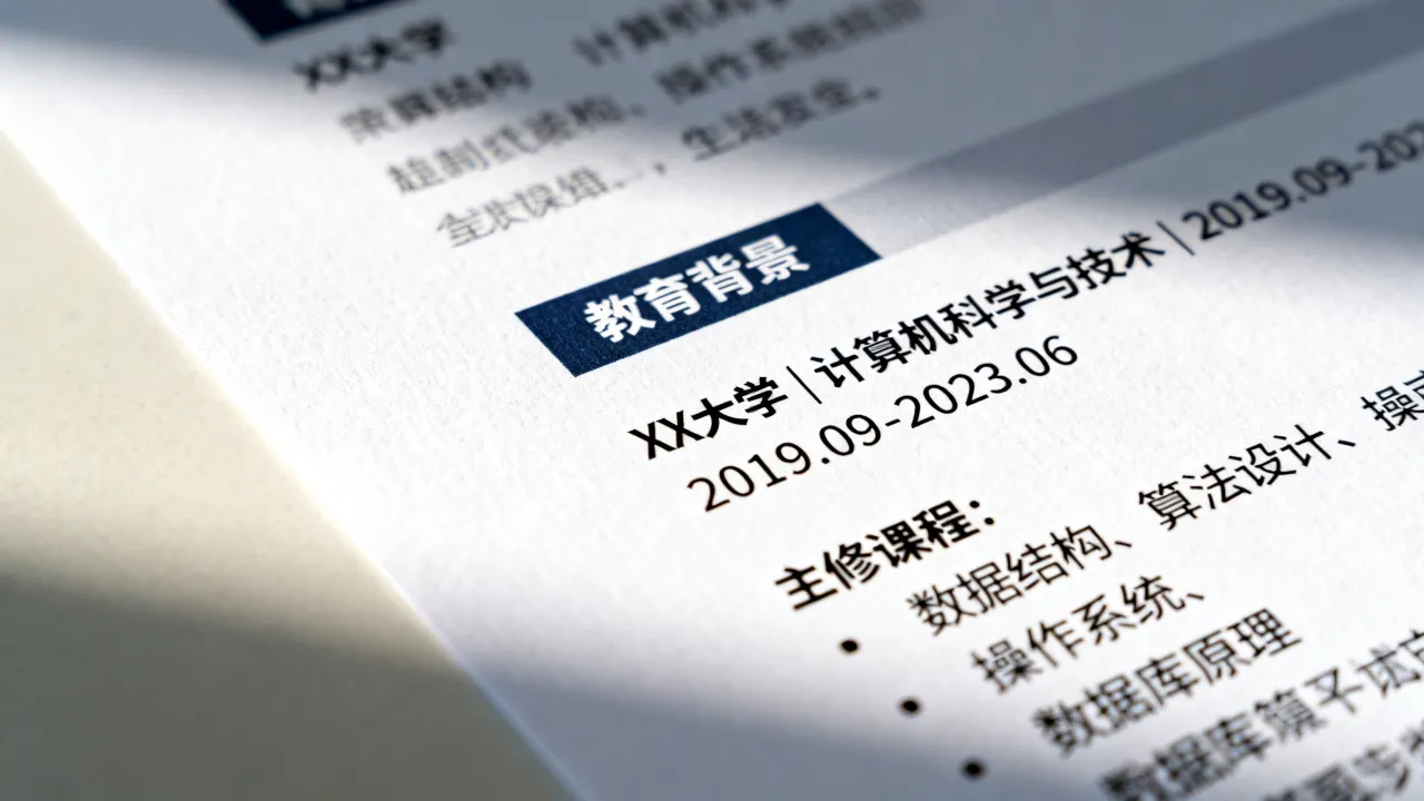 简历教育背景怎么写,简历教育背景怎么填写才突出-图2 简历教育背景怎么写,简历教育背景怎么填写才突出-图2