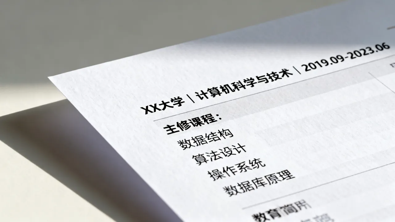 简历教育背景怎么写,简历教育背景怎么填写才突出-图3 简历教育背景怎么写,简历教育背景怎么填写才突出-图3