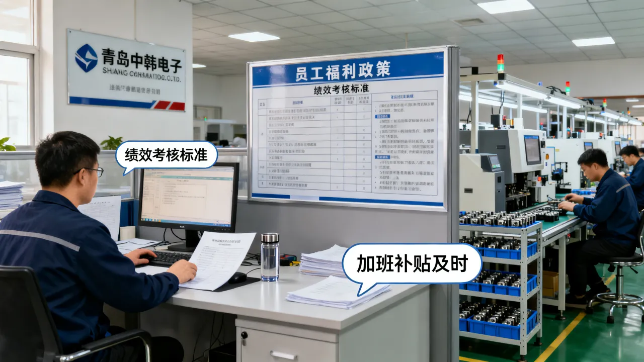 青岛中韩电子怎么样,员工真实评价和待遇好不好?-图2 青岛中韩电子怎么样,员工真实评价和待遇好不好?-图2