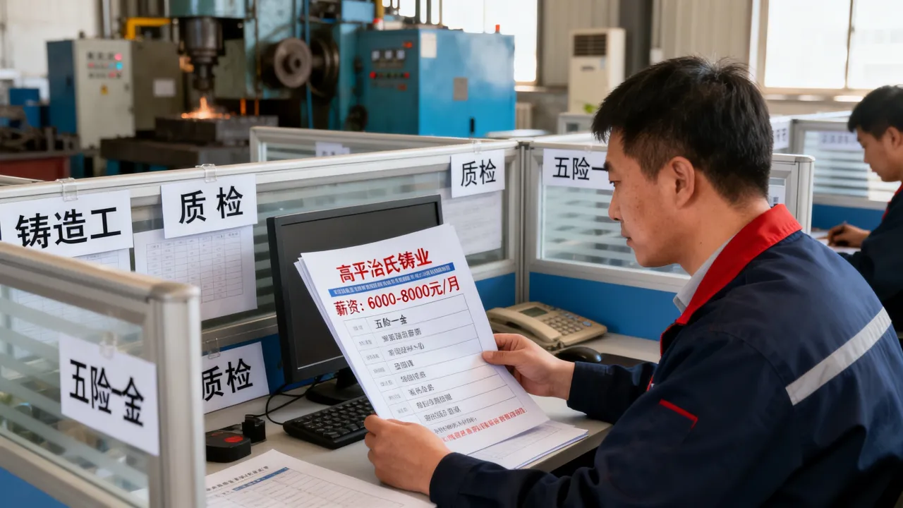 高平泫氏铸业招聘信息可信吗,工资待遇怎么样?