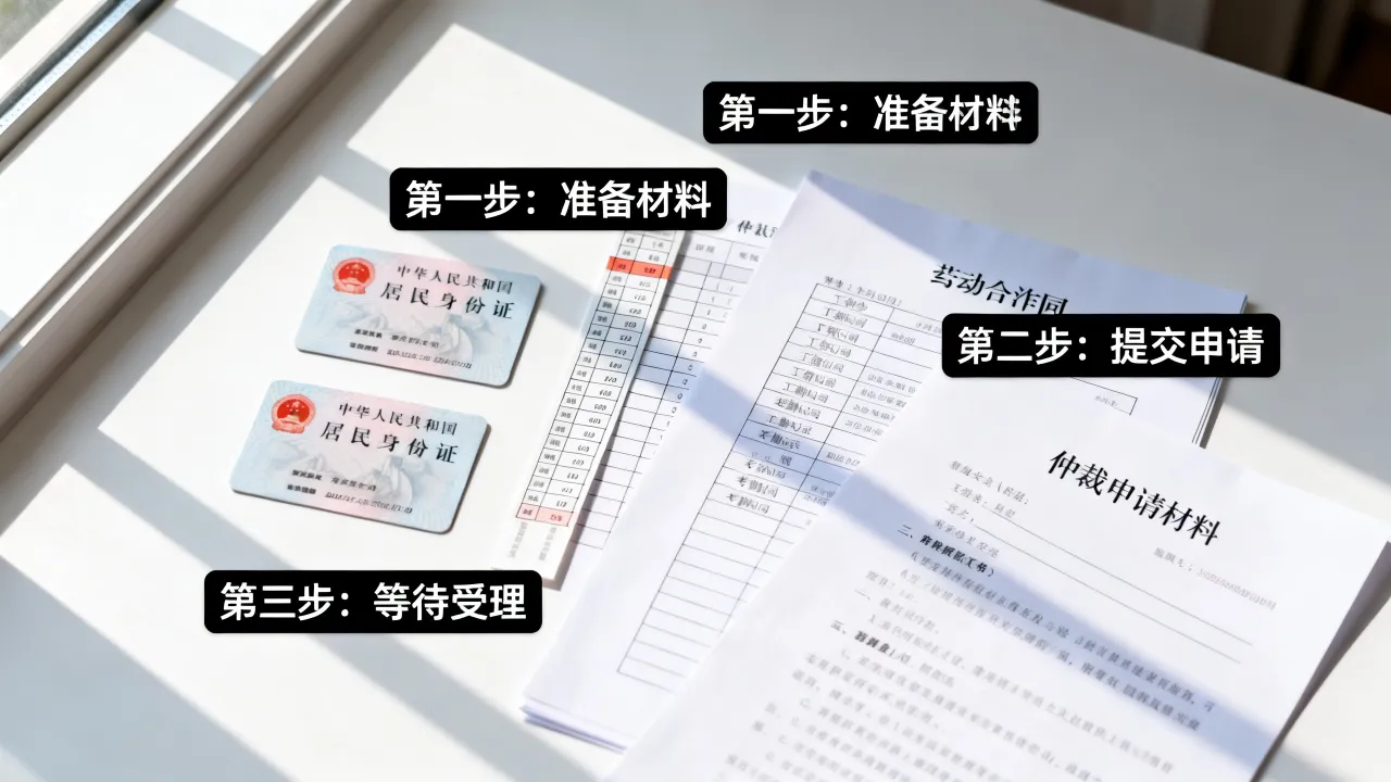 北京劳动人事争议仲裁怎么申请，需要什么材料和流程？-图1
