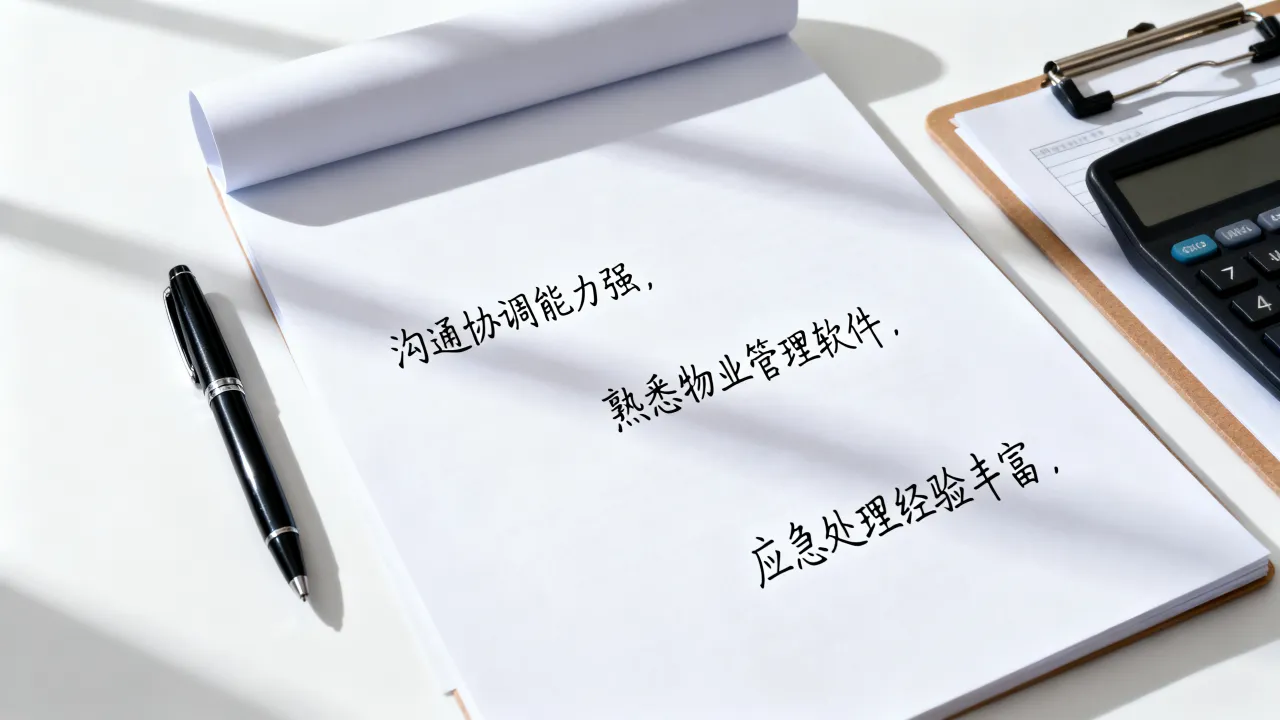 物业特长怎么写?物业简历个人特长及技能怎么写?-图2 物业特长怎么写?物业简历个人特长及技能怎么写?-图2