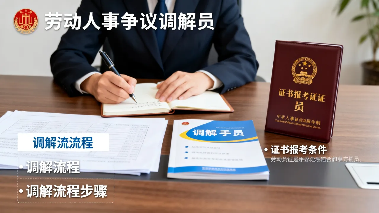劳动人事争议调解员是干什么的?劳动人事争议调解员证怎么考